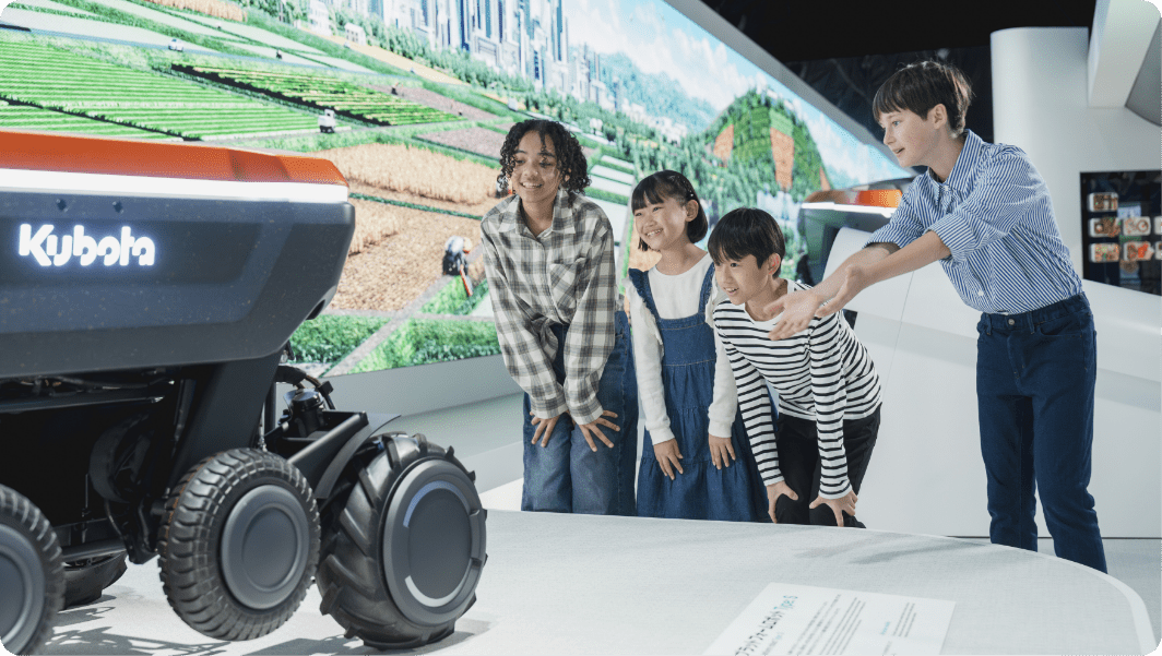 Kubota booth