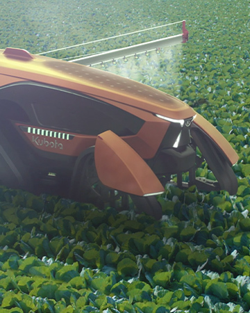 Kubota Concept Tractor