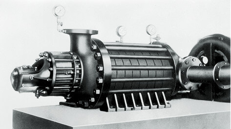 750 horsepower boiler water supply turbine pump for Kansai Electric Power Company, Inc.’s Shikama Power Plant